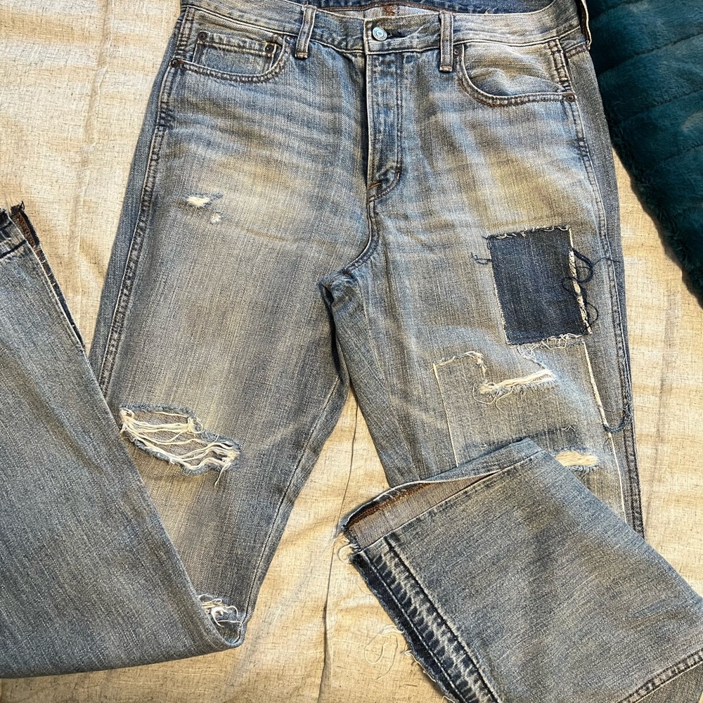 American Eagle Vintage Patchwork Flare Jeans. - image 3